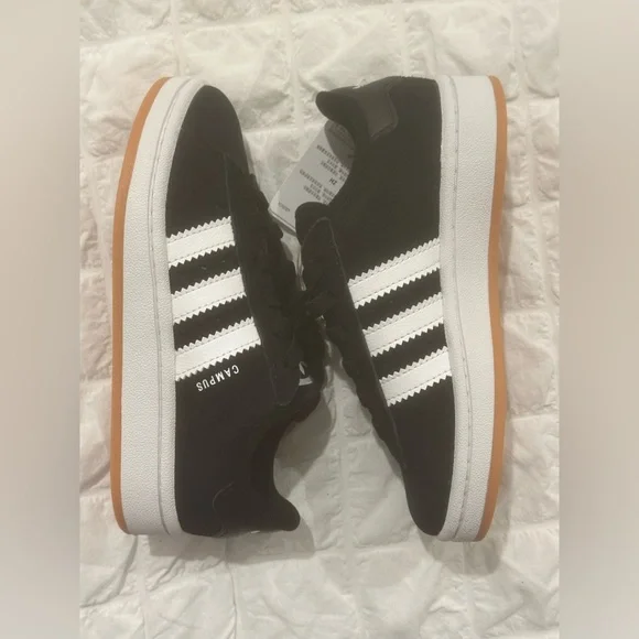 adidas gazelle silver green womens Adidas Campus 00s | Men's | Black/White/Off White/Gum main image 1